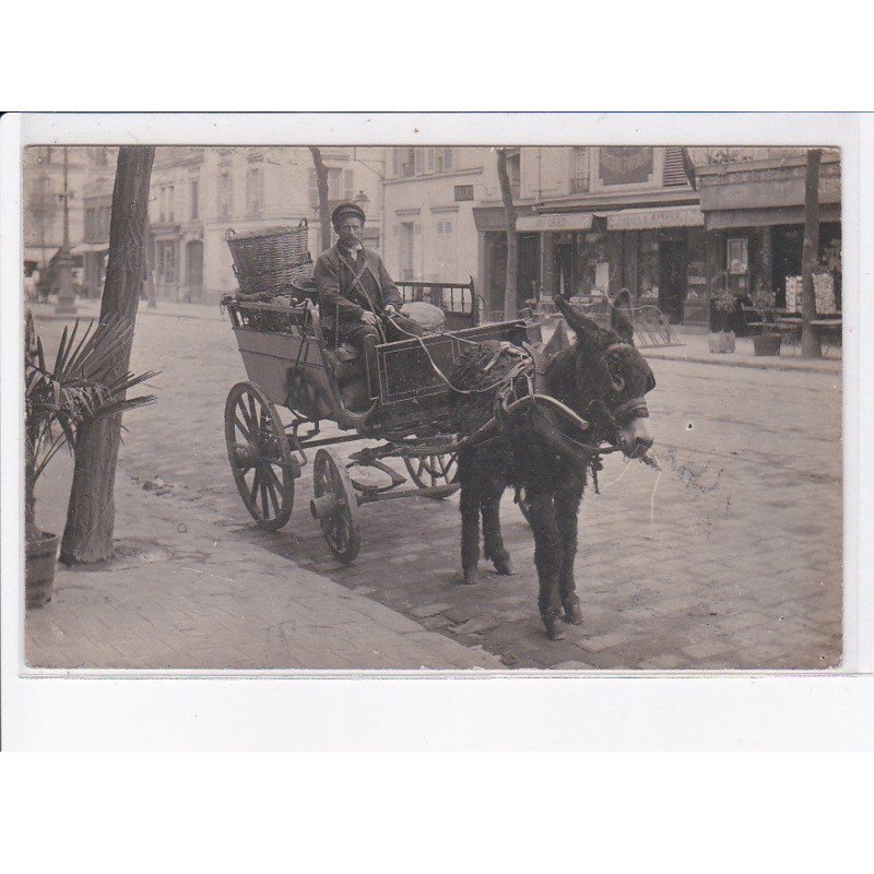PARIS: attelage d'âne - très bon état