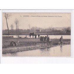 AMIENS: marais de rivery-les-amiens, extraction de la tourbe - très bon état