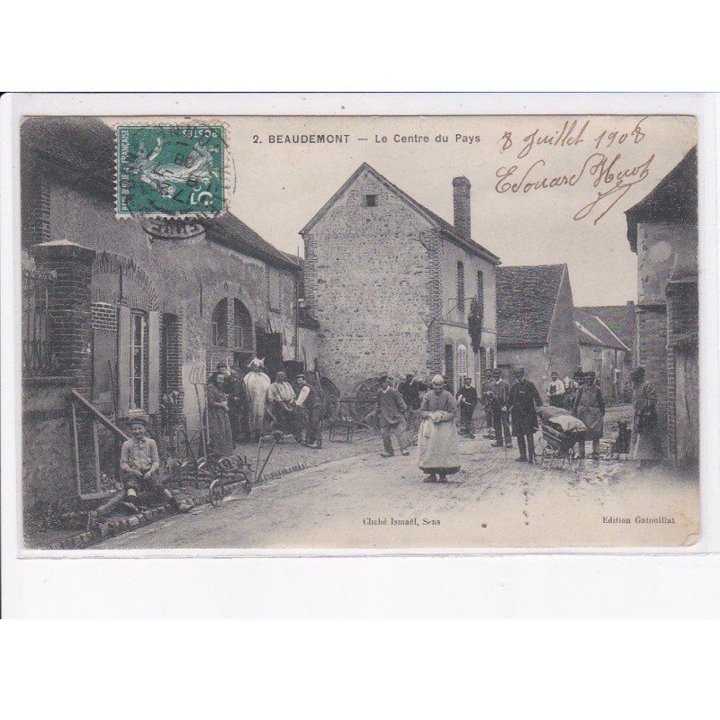BEAUDEMONT: le centre du pays - état