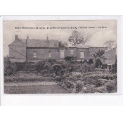 TALMAS: hôtel-restaurant ruin-dufourmantel, talmas, côté jardin - très bon état