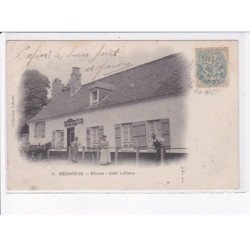 REGNIERE: écluse, café lefranc - très bon état