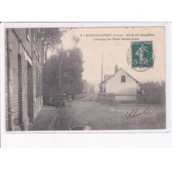RENANCOURT: pont du chapitre chemin du petit saint-jean - très bon état