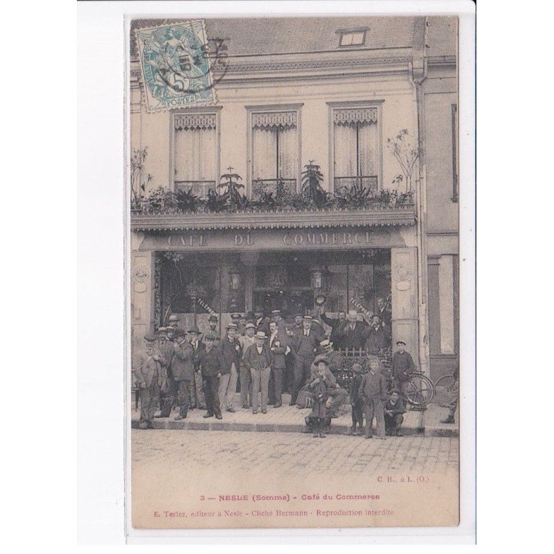 NESLE: café du commerce - très bon état