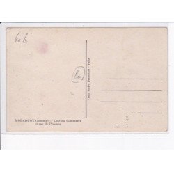 MORCOURT: café du commerce et rue du péronne - très bon état