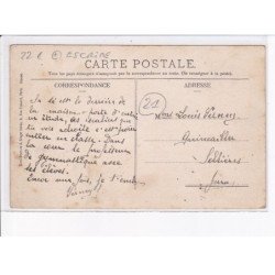 DIJON: école saint-joseph, cour de récréation, 1er division, escrime - très bon état