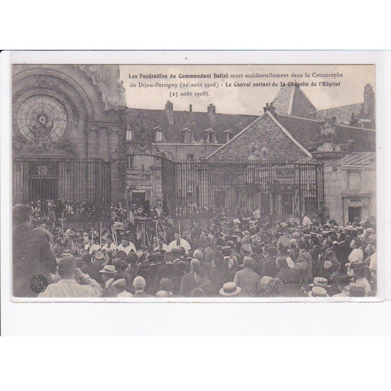 CÔTE D'OR: les funérailles du commandant ballet mort accidentellement dans la catastrophe dijon-perigny - très bon état
