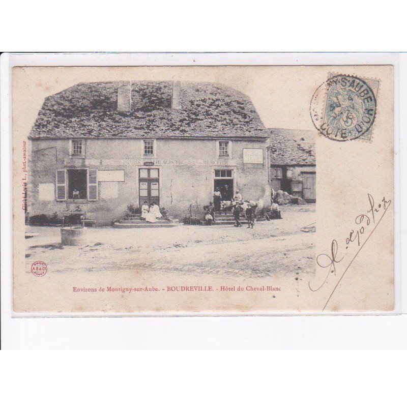 BOUDREVILLE: hôtel du cheval-blanc - très bon état