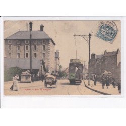 DIJON: pont de l'hôpital, tramway - état