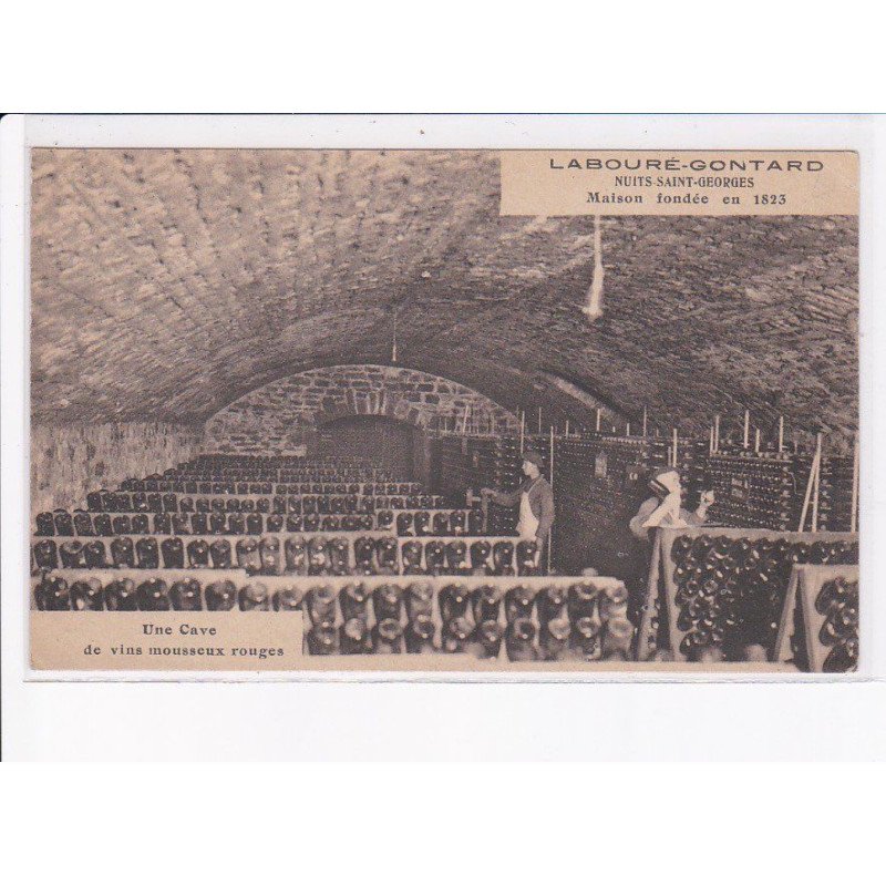 NUITS-SAINT-GEORGES: laboure-gontard, maison fondée en 1823 - très bon état