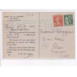 NUITS-SAINT-GEORGES: grands vins de bourgogne, M. Giraux - très bon état