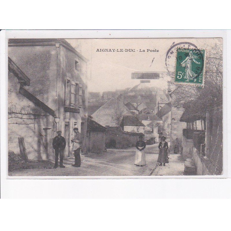 AIGNAY-le-DUC: la poste - état