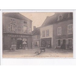 BLIGNY-sur-OUCHE: rue du café de la poste, fregey-bonnot - état