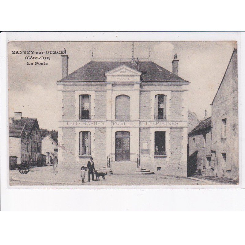 VANVEY-sur-OURCE: la poste, télégraphes, téléphones - très bon état