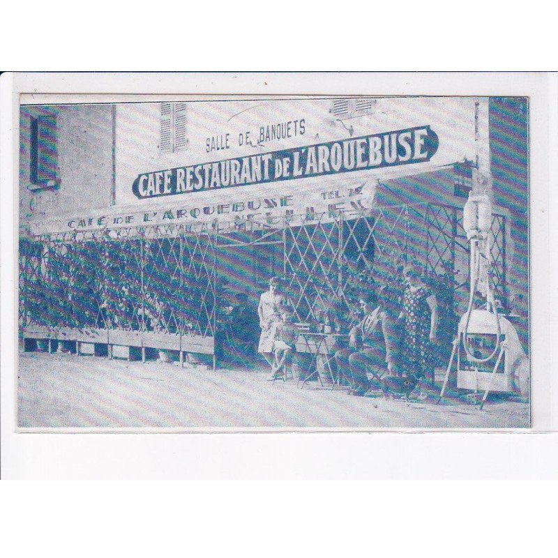 CÔTE D'OR: salle de banquets, café restaurant de l'arquebuse - très bon état