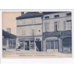 MONTBARD: rue anatole-hugo et tour de l'aubespin - très bon état