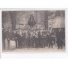 HUISSEAU-sur-MAUVES: la fanfare, sainte-barbe 1909 - état