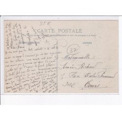 SAINTE-MAURE: comice de ste-maure, 1907, musique de vaux donnant une aubade, automobile sans chevaux - très bon état