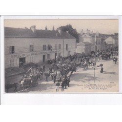 SAINTE-MAURE: comice de ste-maure, 1907 char de la marine et la chorale de vois-yen beuglant - très bon état