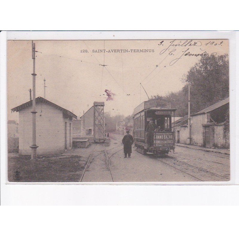 SAINT-AVERTIN-TERMINUS: tramway - état