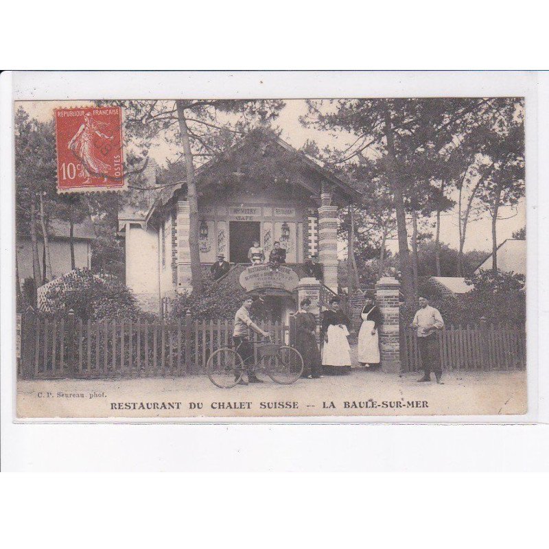 LA BAULE-sur-MER: restaurant du chalet suisse, vélo - très bon état
