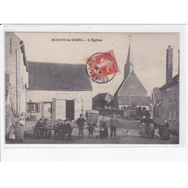 ROZOY-le-VIEIL: l'église - très bon état