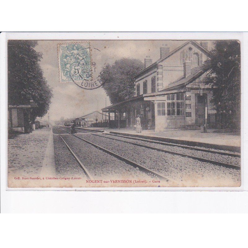 NOGENT-sur-VERNISSON: gare - état