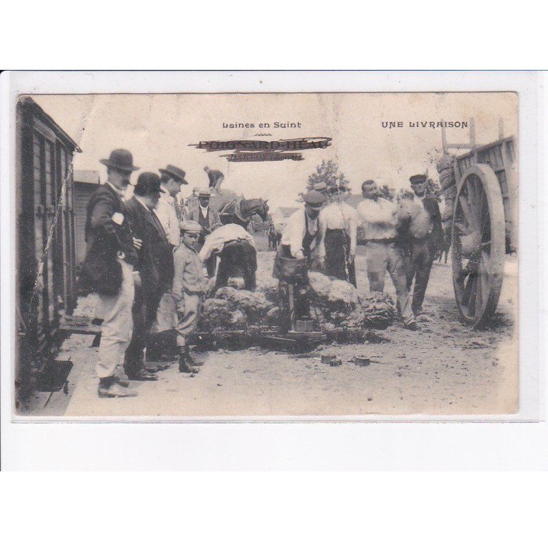 DARVOY: poignard-héau laines en suint, une livraison - état