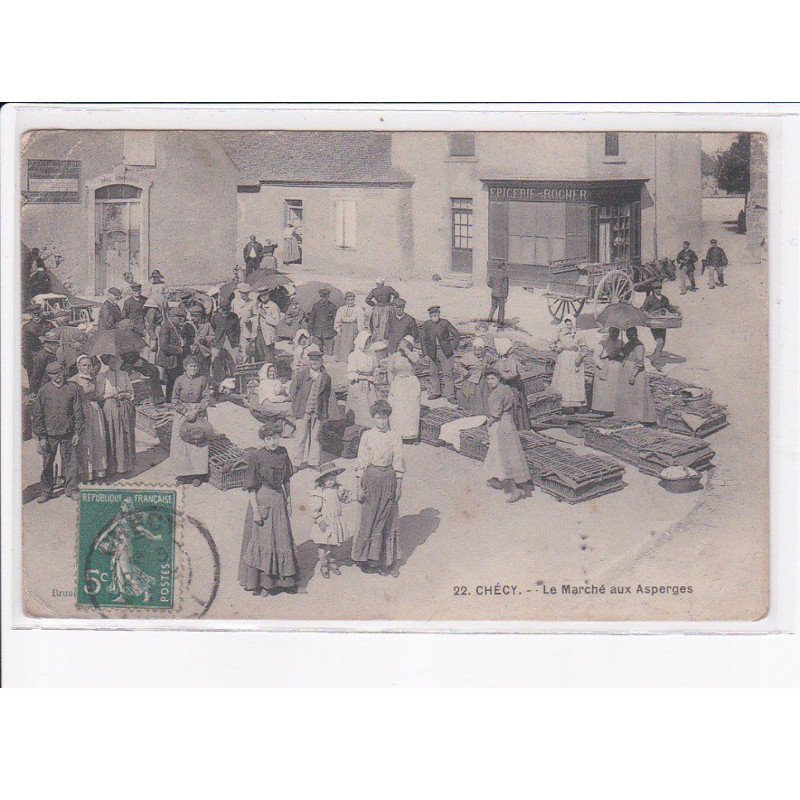 CHECY: le marché aux asperges - état