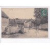 BARVILLE: l'abreuvoir et le pont du fusain, attelage - état