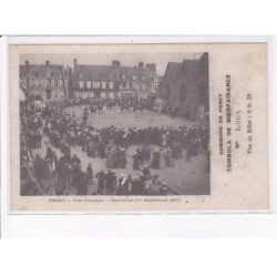 PERCY: fête hippique, carroussel 1907, commune de percy, tombola de bienfaisance - très bon état