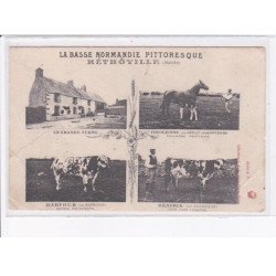 RETHOVILLE: grande ferme, tyrolienne, darfou, béatrix - état