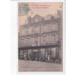 TESSY-sur-VIRE: hôtel de france, veuve david-sanson - état