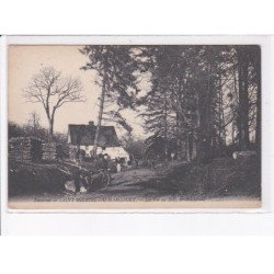 environs SAINT-HILAIRE-du-HARCOUET: la vis au bois, du bûcherons - état