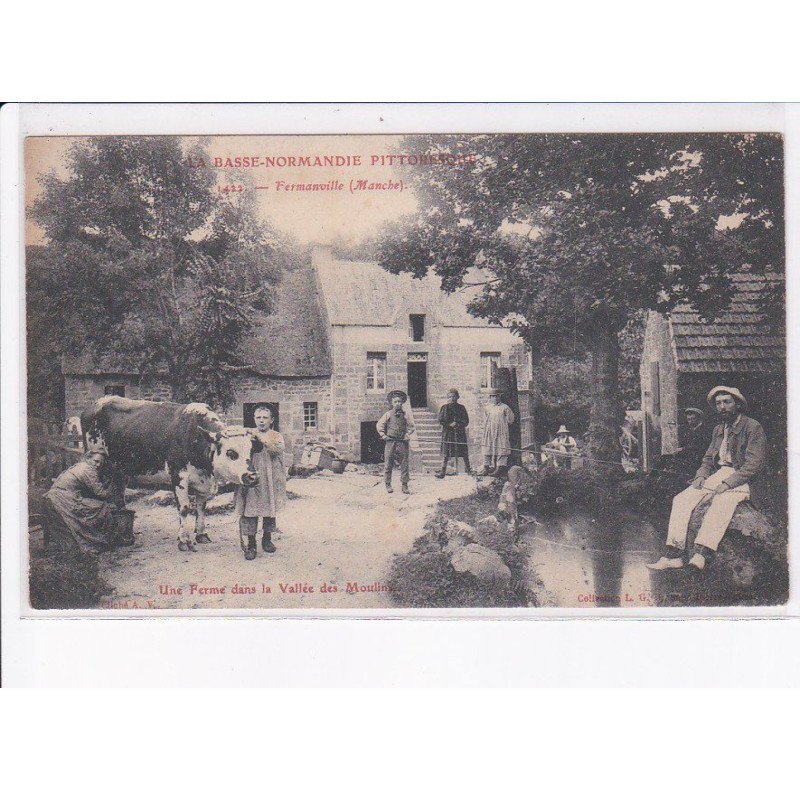 FERMANVILLE: une ferme dans la vallée des moulins - très bon état