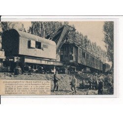 Près SAVONNIERES : Déraillement du Train Rapide en 1908 (Paris-Nantes-Le Croisic) - très bon état