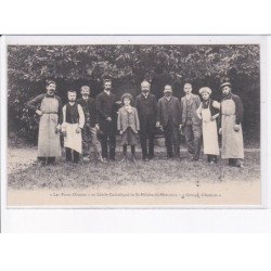 SAINT-HILAIRE-du-HARCOUET: les petits oiseaux "groupe d'acteurs" - très bon état