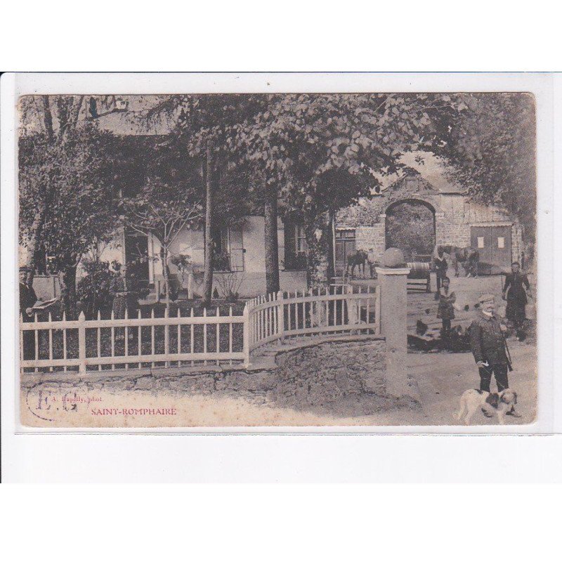 SAINT-ROMPHAIRE: chasse - état