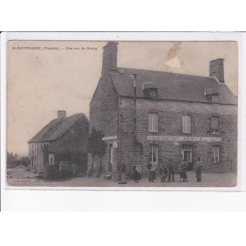 SAINT-ROMPHAIRE: une vue du bourg - état