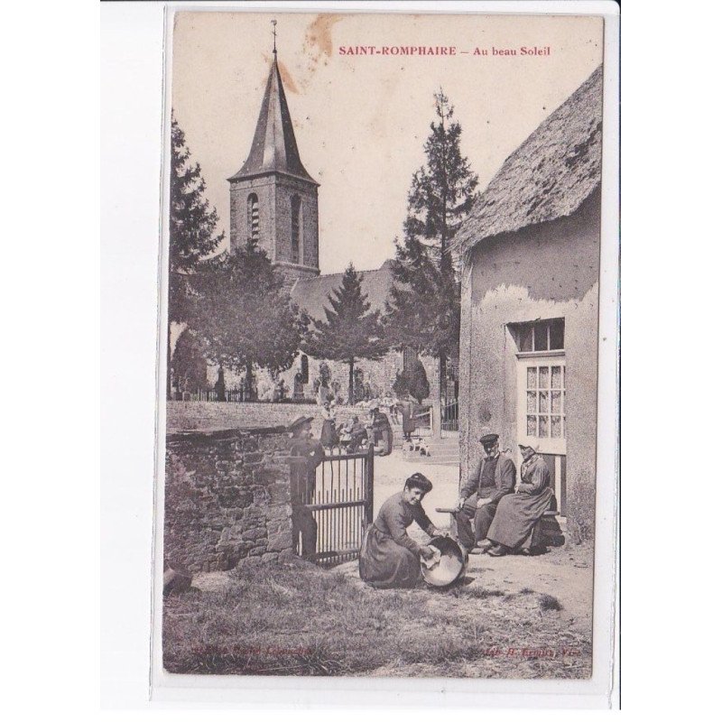 SAINT-ROMPHAIRE: au beau soleil - état