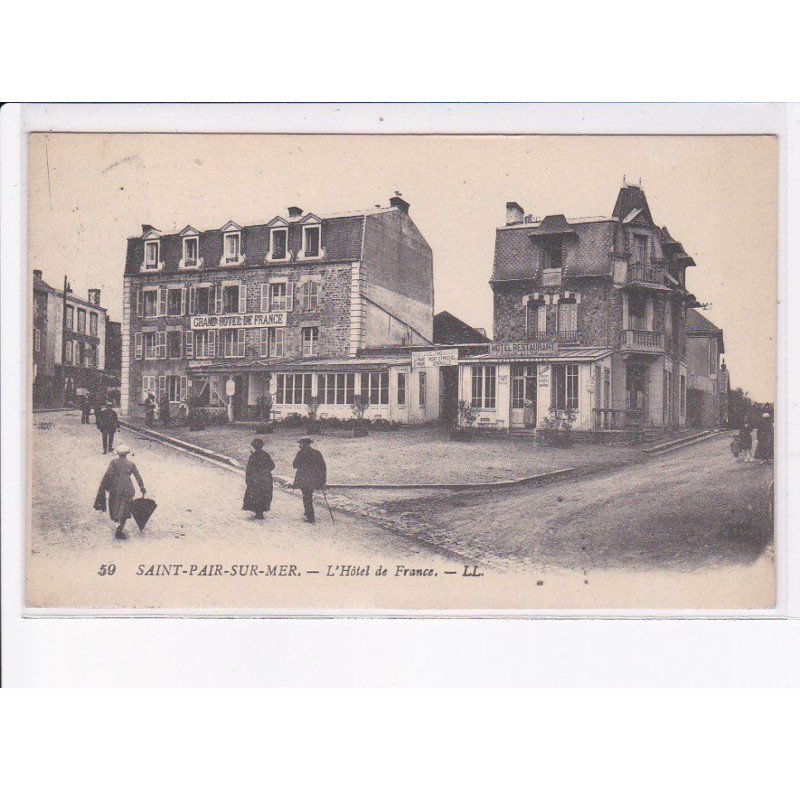 SAINT-PAIR-sur-MER: l'hôtel de france - très bon état