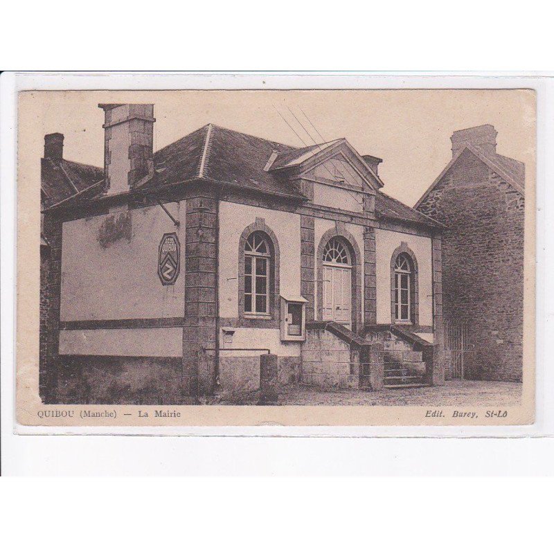 QUIBON: la mairie - état
