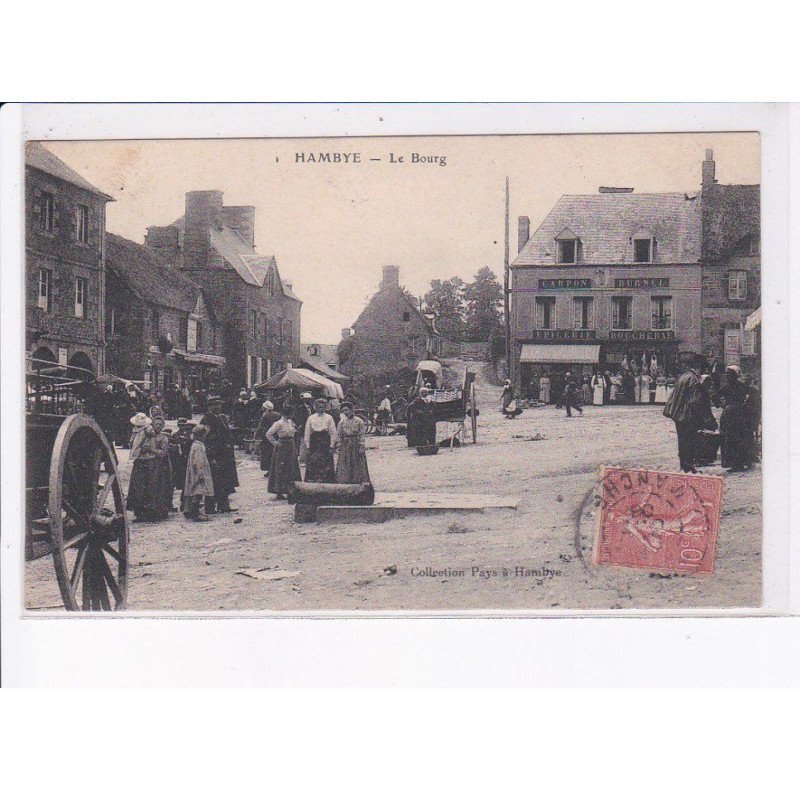 HAMBYE: le bourg - très bon état
