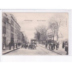 CHERBOURG: rue de l'abbaye, tramway - très bon état