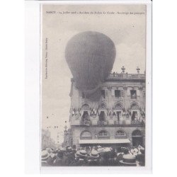 NANCY: 1908, accident du ballon le condor, sauvetage des passager - très bon état