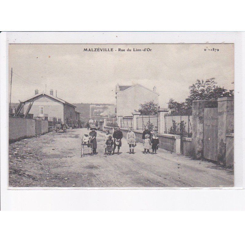 MALZEVILLE: rue du lion-d'or - très bon état