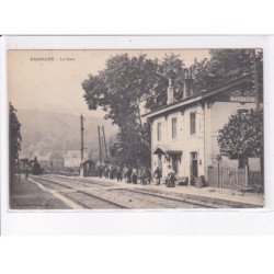 MARBACHE: la gare, train - très bon état