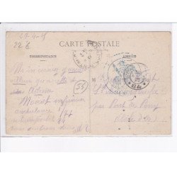 MARBACHE: la gare, train - très bon état
