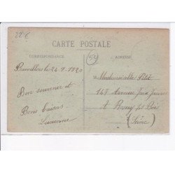 BEUVILLERS: café poilu et la place - très bon état