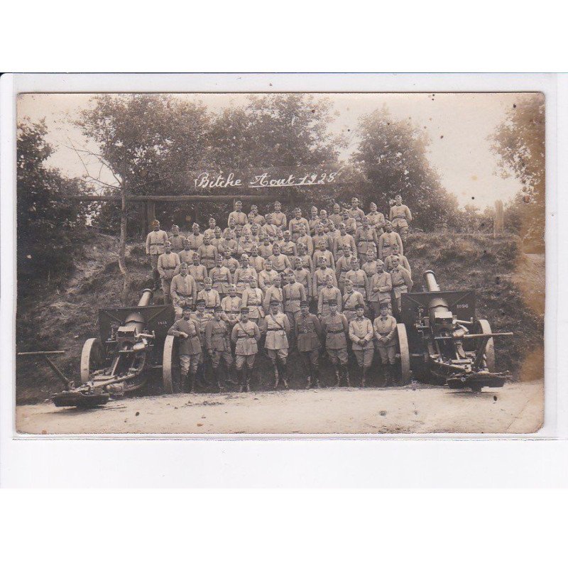BITCHE: militaire, canon - état