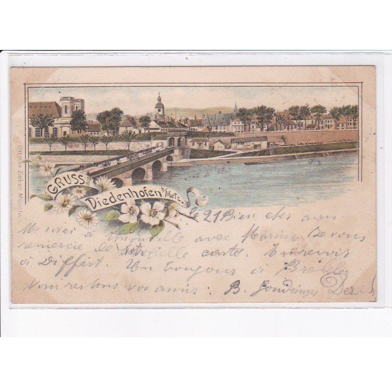 DIEDENHOFEN: gruss aus - très bon état